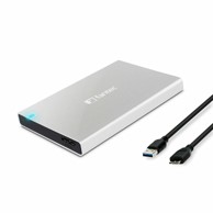 FANTEC Kućište 2.5" ALU-25B31, srebrno